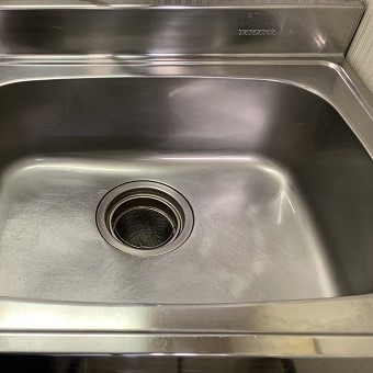 ステンレス流し台シンクのツヤを簡単に出す方法