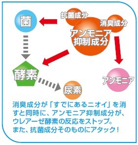 トイレの消臭・防臭のメカニズム