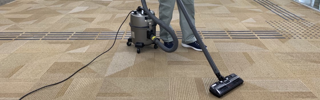 日立業務用掃除機使用例