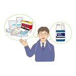 最適な、清掃用品、清掃方法を提案